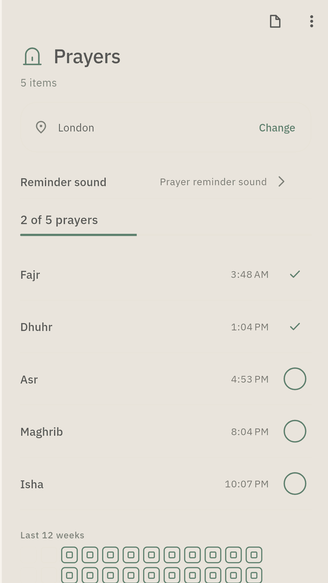 Prayers